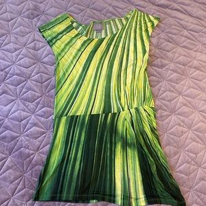 Green top from Anthropologie, size L